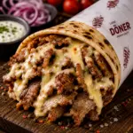 Döner de Carne y Queso