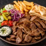 Plato de Carne Kebab