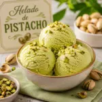 Helado de Pistacho