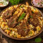 Biryani de Chuletas de Cordero