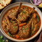 Chuletas de Cordero al Curry