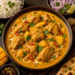 Pollo al Curry con Mango (Especial de la Casa)