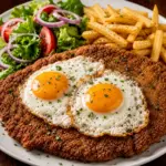 Milanesa de Ternera con Huevos