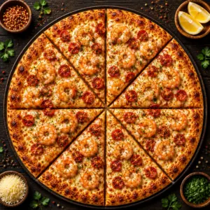 Pizza Gambaretti (32cm)