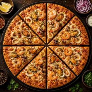 Pizza de Mariscos (32cm)