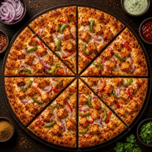 Pizza de Pollo Tikka (32cm)